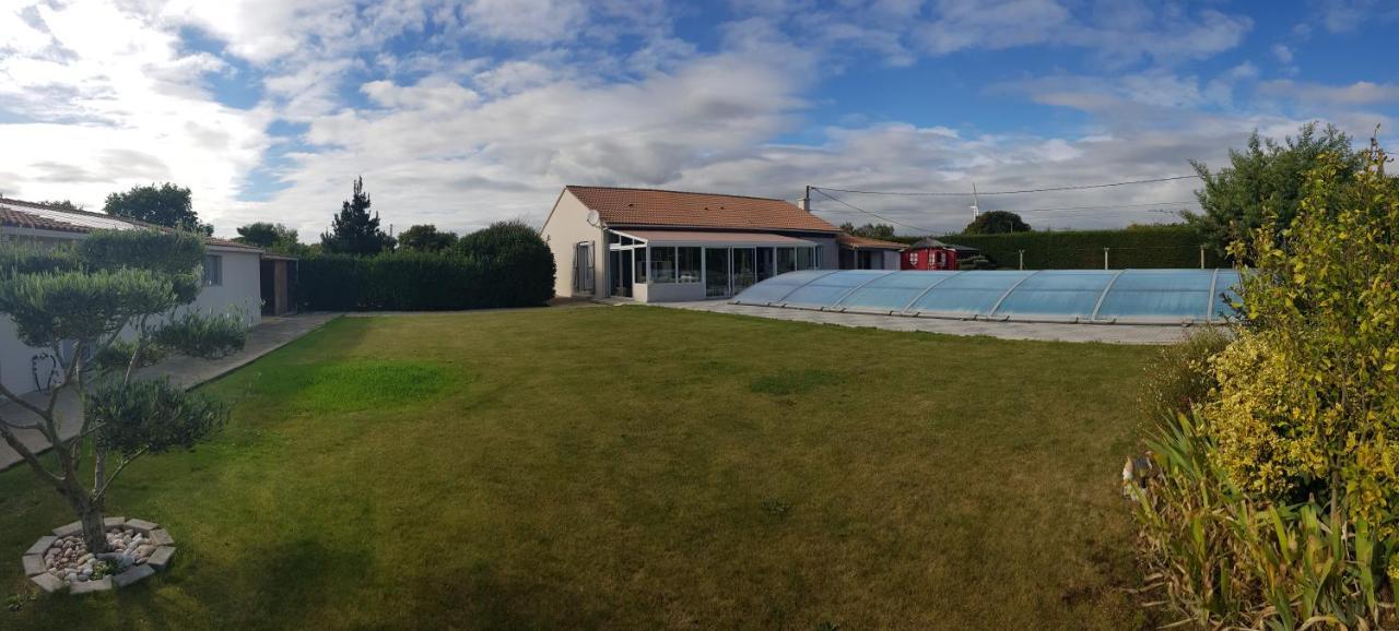 Ty Grain De Sel : Logement Privatif Avec Piscine, Jardin Et Patio Chauvé Exteriér fotografie