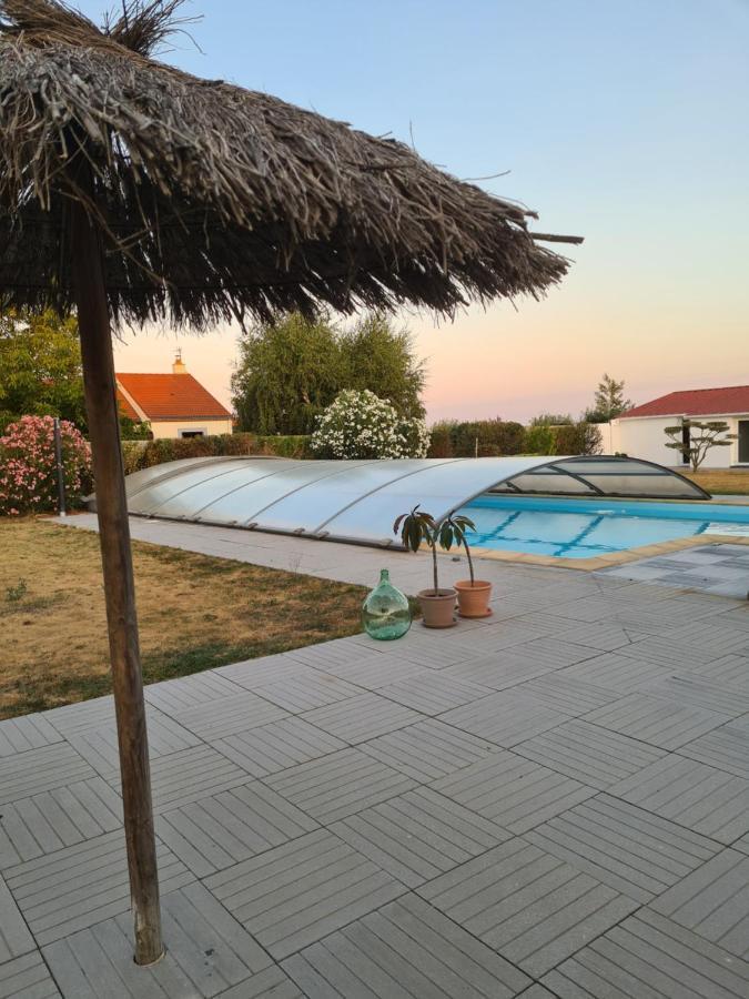 Ty Grain De Sel : Logement Privatif Avec Piscine, Jardin Et Patio Chauvé Exteriér fotografie