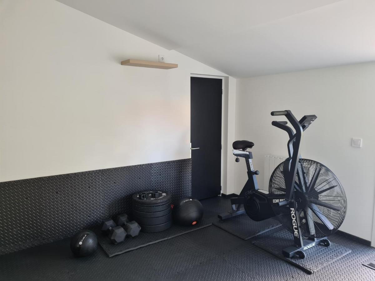 Ty Grain De Sel : Logement Privatif Avec Piscine, Jardin Et Patio Chauvé Exteriér fotografie