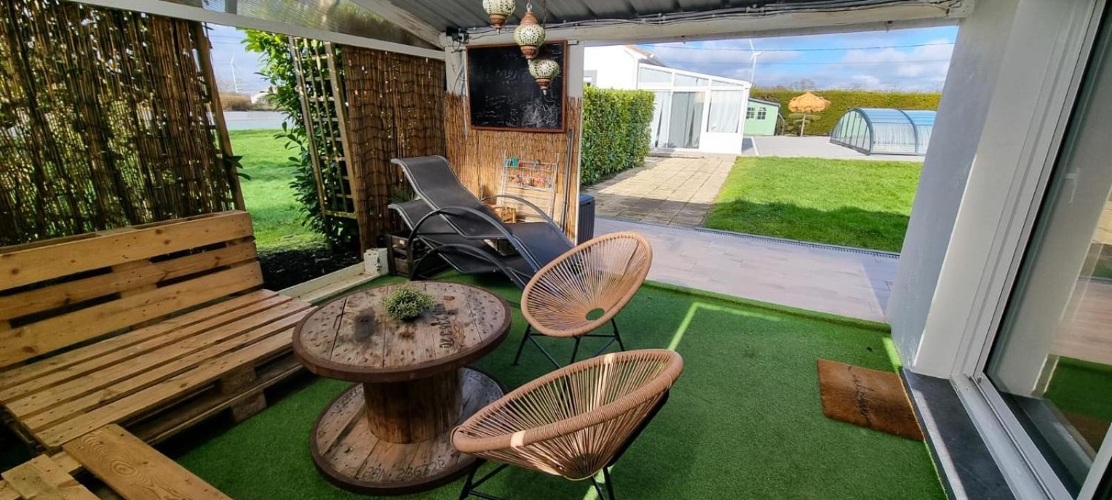 Ty Grain De Sel : Logement Privatif Avec Piscine, Jardin Et Patio Chauvé Exteriér fotografie