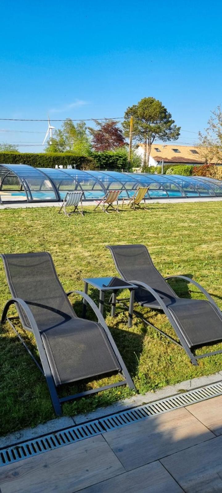 Ty Grain De Sel : Logement Privatif Avec Piscine, Jardin Et Patio Chauvé Exteriér fotografie